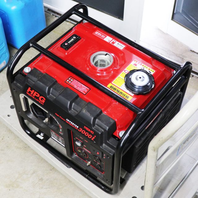 ✨ワキタ　中古　HPG3000i　発電機✨うるま市田場✨ 販売終了いたしました」中古程度上 ワキタ インバーター発電機
