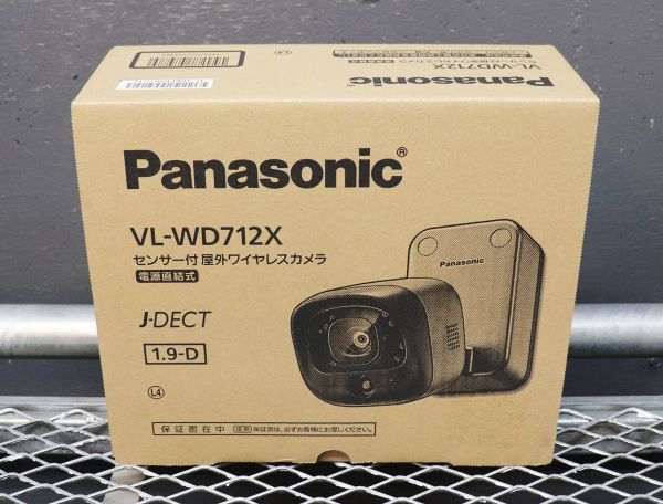 パナソニック センサー付き屋外ワイヤレスカメラ VL-WD712X パワトレ