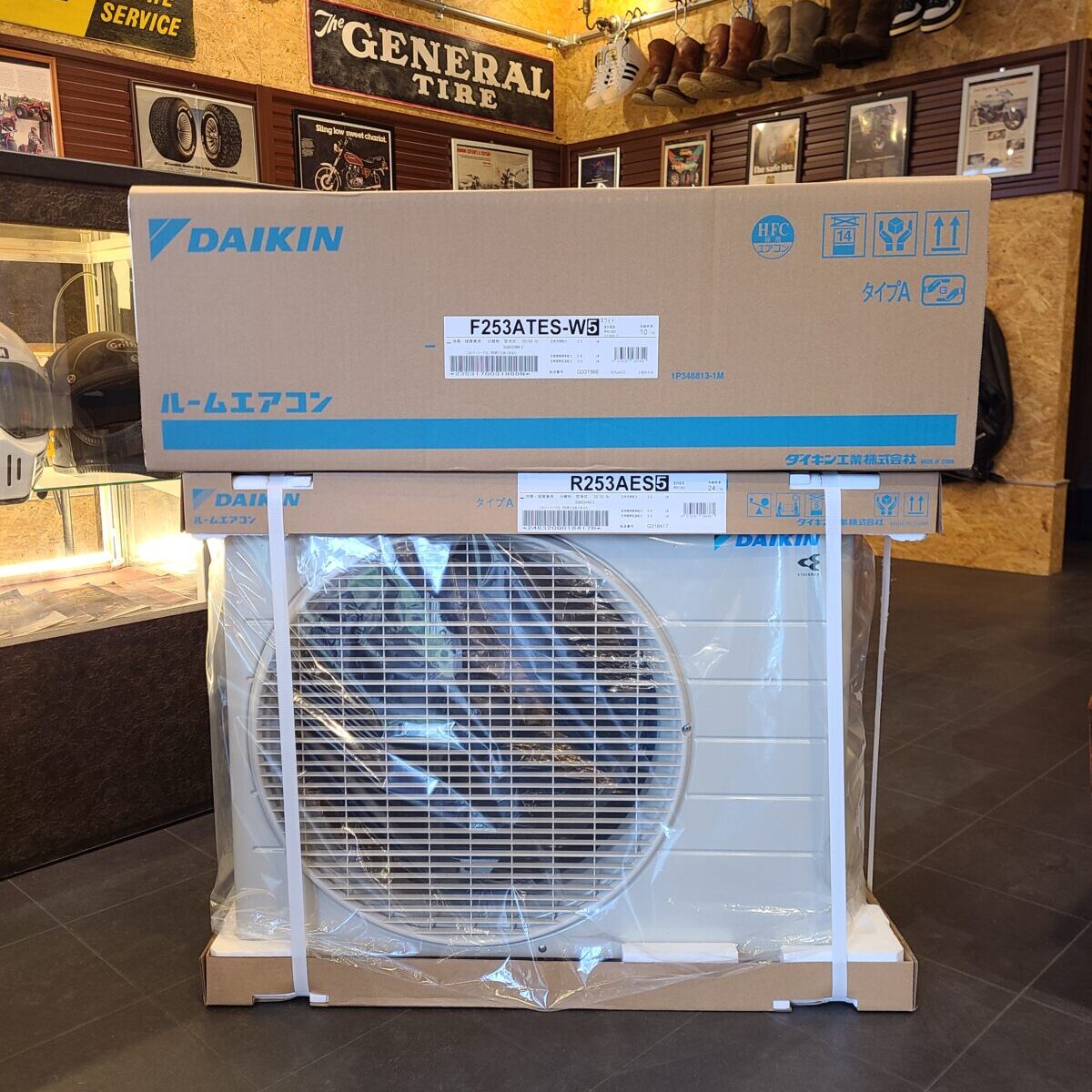 パワトレ東米里店から最新の買取情報 【DAIKIN ルームエアコン F253ATES-W5】 | パワフルトレードセンター